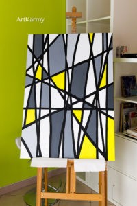 dipinto geometrico