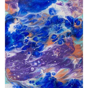 dipinto astratto mare