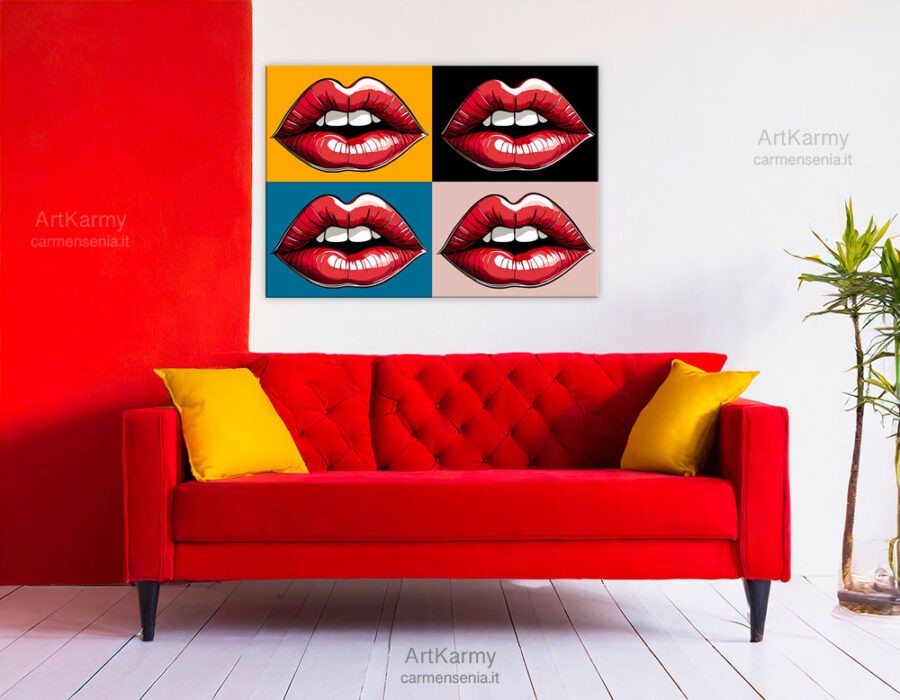 pop art dipinto moderno